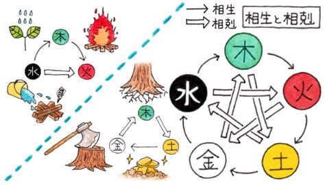 火日金水|第24回 木火土金水の正しい関係（相生と相剋） 